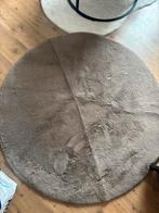 Rond vloerkleed - 140 cm taupe, Huis en Inrichting, Stoffering | Tapijten en Kleden, Gebruikt, 100 tot 150 cm, Bruin, Rond