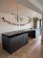 Keukenblad voor kookeiland - Zwart composiet, Huis en Inrichting, Gebruikt, Zwart, Overige typen, Graniet of Steen