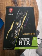 MSI GeForce RTX 2080 Ti Lightning, Computers en Software, Videokaarten, PCI-Express 3, Gebruikt, GDDR6, DisplayPort