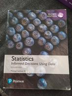 Statistics informed decisions using data Michael sullivan, Ophalen of Verzenden, Zo goed als nieuw, Pearson