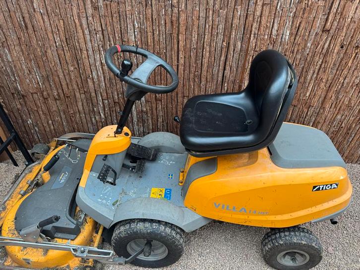 Stiga Zitmaaier 100cm - Goed Onderhouden, Tuin en Terras, Zitmaaiers, Gebruikt, 90 tot 120 cm, Ophalen