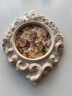 Wandornament gips/steen ovaal 37x29, Ophalen, Overige materialen, Minder dan 50 cm, Nieuw