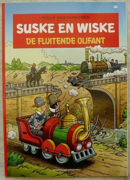 Strip Suske en Wiske, De Fluitende Olifant, Nr.356, SU, 2021, Boeken, Stripboeken, Zo goed als nieuw, Eén stripboek, Ophalen of Verzenden