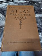 Oude Bosatlas - 1955, Gelezen, Bosatlas, P.R. Bos, J.F. Niermeyer, Ophalen of Verzenden