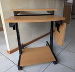Computertafeltje (verrijdbaar, instelbaar), Ophalen, Zo goed als nieuw, Minder dan 70 cm, 70 tot 120 cm