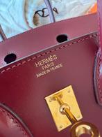 Hermes tas Birkin 25 Sellier Rouge H, Sieraden, Tassen en Uiterlijk, Tassen | Damestassen, Ophalen of Verzenden, Zo goed als nieuw