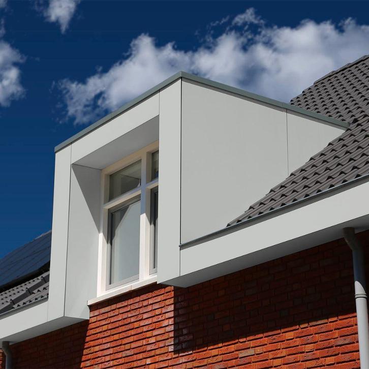 HPL/Trespa 8mm lichtgrijs, Doe-het-zelf en Verbouw, Platen en Panelen, Zo goed als nieuw, HPL, Minder dan 20 mm, Ophalen