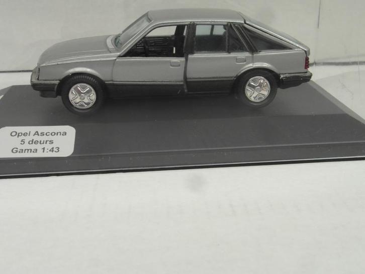 Opel Ascona 5 deurs Gama 1:43, Hobby en Vrije tijd, Modelauto's | 1:43, Gebruikt, Auto, Gama, Ophalen of Verzenden