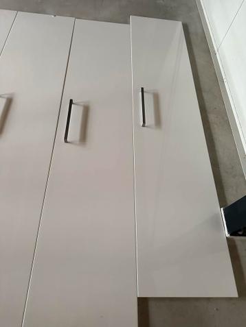 Ikea Pax Deuren 5 deuren 4 mer handgrepen hoogglans wit - afbeelding 3