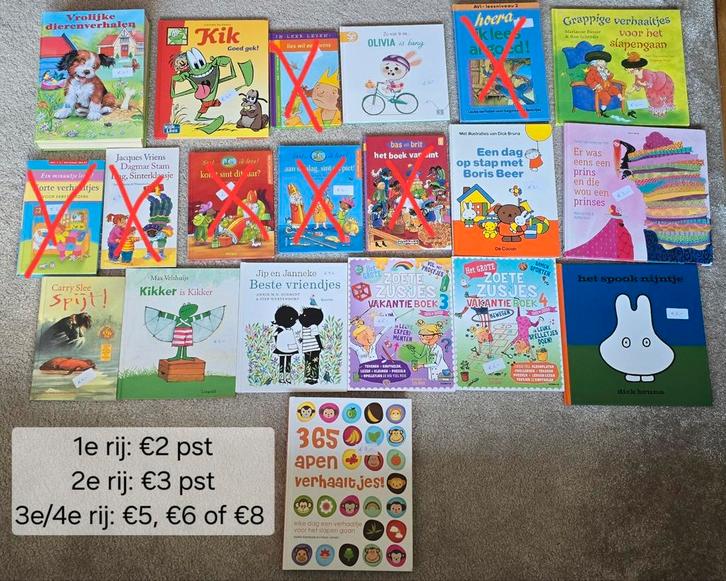 Diverse boeken, Boeken, Kinderboeken | Baby's en Peuters, Gelezen, Ophalen