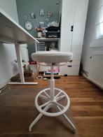 Ikea Lidkullen zit sta kruk grijs als nieuw, Huis en Inrichting, Bureaustoelen, Ophalen, Zo goed als nieuw, Bureaukruk