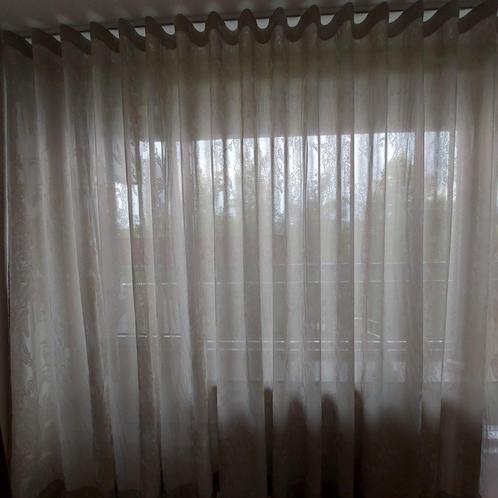 Te koop elektrische rolgordijnen en in vitrage/inbetween., Huis en Inrichting, Stoffering | Gordijnen en Lamellen, Zo goed als nieuw