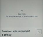 Draaistoel, Huis en Inrichting, Emmers, Ophalen of Verzenden, Zo goed als nieuw, Aluminium