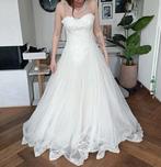 Trouwjurk, Ophalen of Verzenden, Zo goed als nieuw, Wit, Trouwjurk
