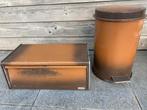 Brabantia broodtrommel en pedaalemmer, Ophalen, Zo goed als nieuw, 50 tot 100 cm, Minder dan 50 cm