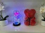 Rozen Teddy Beer met Roses of Eternity, Verzenden, Nieuw, Stoffen beer, Overige merken