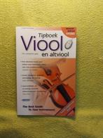 Tipboek Viool en Altviool - Hugo Pinsterboer. Nederlandstali, Boeken, Muziek, Gelezen, Ophalen of Verzenden