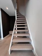 Traprenovatie | Eiken Overzettreden | 40+ Kleuren, Doe-het-zelf en Verbouw, Ladders en Trappen, Ophalen, Nieuw, Trap, 4 meter of meer