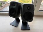 Genelec 6020, subwoofer 7040, Audio, Tv en Foto, Zo goed als nieuw, 120 watt of meer, Front, Rear of Stereo speakers, Ophalen