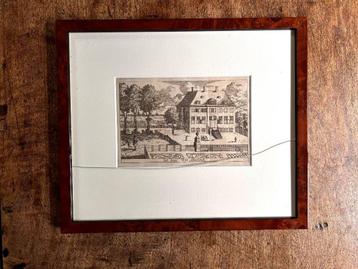 Klassieke prent van het Huys van Spierinck in Rijswijk (ZH beschikbaar voor biedingen