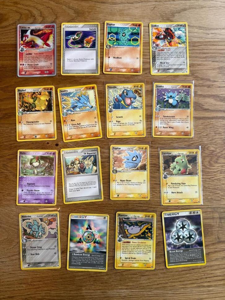 Pokemon kaarten EX Dragon Frontiers kaarten met Latias EX 95, Hobby en Vrije tijd, Verzamelkaartspellen | Pokémon, Meerdere kaarten