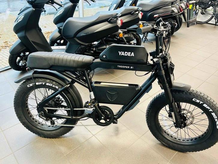Yadea Trooper 01 Fatbike Demo model aanbieding!, Fietsen en Brommers, Elektrische fietsen, Nieuw, Overige merken, 47 tot 51 cm