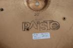 Paiste 2002 china type met rivets 1853gr 20 inch (25250510), Ophalen of Verzenden, Gebruikt, Drums of Percussie