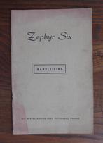 Ford Zephyr Six - Handleiding, Ophalen of Verzenden