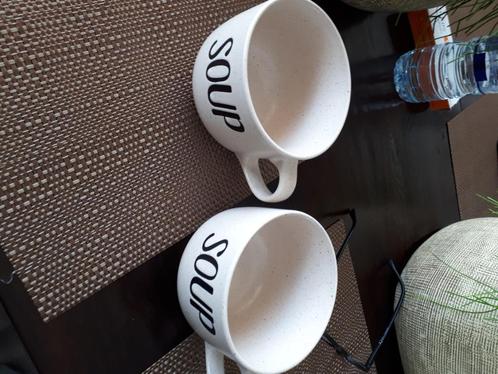 6 Nieuwe soepkommen soup koppen, Huis en Inrichting, Keuken | Servies, Nieuw, Kom(men), Overige stijlen, Ophalen of Verzenden