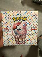 Pokemon 151 japanse booster box, Ophalen of Verzenden, Zo goed als nieuw, Boosterbox