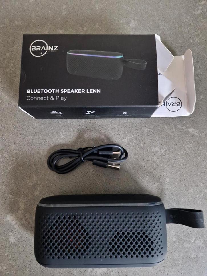 Brainz Lenn Bluetooth Speaker - Nieuw in doos!, Audio, Tv en Foto, Luidsprekers, Nieuw, Overige typen, Overige merken, Ophalen of Verzenden
