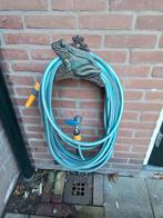 Gardena slang 20 meter met slanghouder, Ophalen of Verzenden, Zo goed als nieuw, Tuinslang