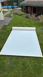 Rolluik elektrisch bedienbaar, Doe-het-zelf en Verbouw, Rolluiken, Ophalen, 200 cm of meer, Wit, 150 tot 200 cm