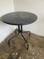 Metalen tuintafel - Rond, Tuin en Terras, Tuintafels, Ophalen of Verzenden, Gebruikt, Rond, Metaal