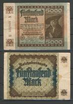 Berlin 5000 Mark 1922 Reichsbanknote Noodgeld Biljet r-199, Postzegels en Munten, Bankbiljetten | Europa | Niet-Eurobiljetten