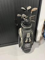 Golftas + setje clubs, Ophalen, Gebruikt, Tas, Overige merken