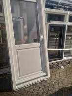 Hardhouten voordeur kozijn, Doe-het-zelf en Verbouw, Deuren en Horren, 100 tot 120 cm, 215 cm of meer, Ophalen of Verzenden, Glas