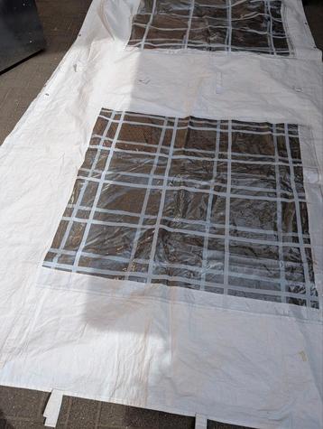 Zijkant tent nieuw 8 meter te koop te koop zijkant met ramen beschikbaar voor biedingen