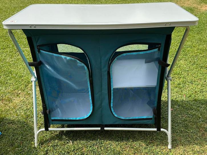 Campingkastje met Opbergruimte, Caravans en Kamperen, Kampeermeubelen, Gebruikt, Campingkast, Ophalen