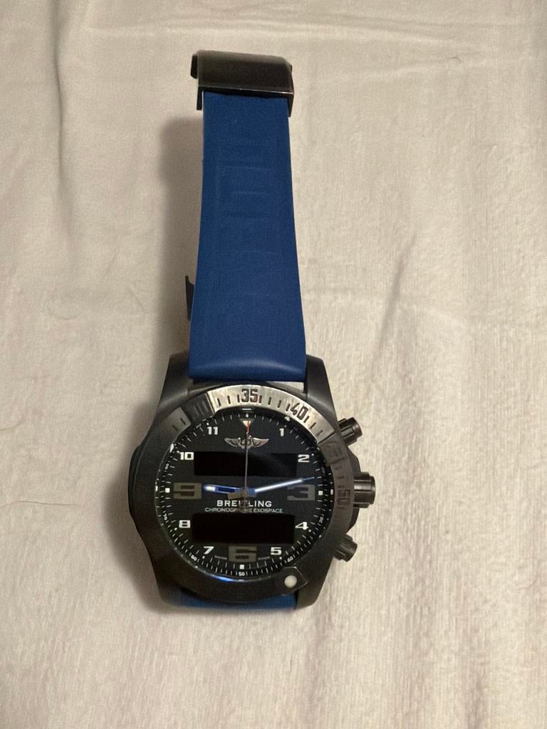 Breitling Exospace B55 Connected Horloge, Gebruikt, Staal, Breitling, Polshorloge
