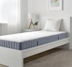 Ikea Matras VALEVÅG Pocketveringmatras, stevig/lichtblauw, Huis en Inrichting, Ophalen, 90 cm, Eenpersoons, Nieuw