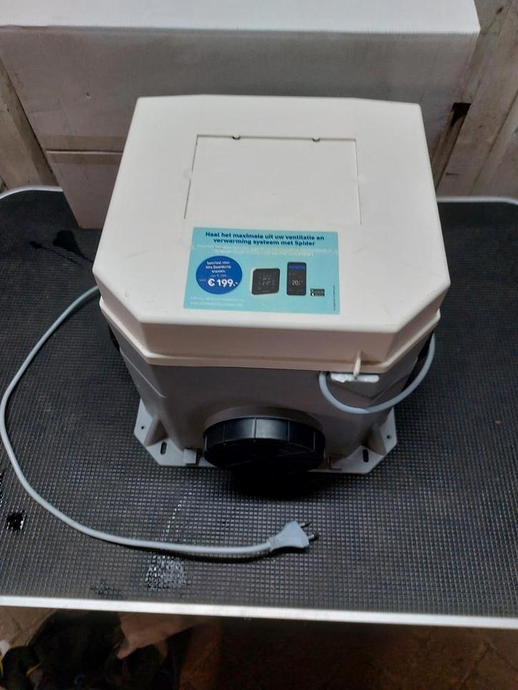 Itho CVE Eco Fan Ventilatie Unit met Vochtsensor, Doe-het-zelf en Verbouw, Ventilatie en Afzuiging, Ophalen of Verzenden