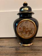 Chokin Art Vaas Tenerife 24K Goud, Antiek en Kunst, Antiek | Vazen, Verzenden