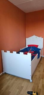 Kinderbed kasteel 90x200, Kinderen en Baby's, Ophalen, Zo goed als nieuw, 180 cm of meer, 85 tot 100 cm