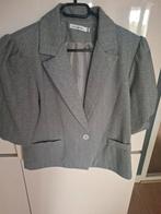 Kort blazertje grijs met steentjes tot maat xl van Ambika, Kleding | Dames, Ophalen of Verzenden, Zo goed als nieuw, Maat 46/48 (XL) of groter