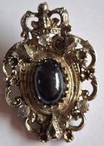 Vintage sieraad met dubbele functie broche hanger 50x36mm, Sieraden, Tassen en Uiterlijk, Verzenden, Overige materialen, Broche