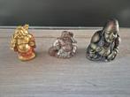 3 boeddha beeldjes, Ophalen of Verzenden, Zo goed als nieuw, Religie