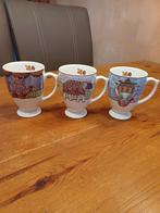 3 Wedgewood bekers, Ophalen, Zo goed als nieuw, Porselein, Kop en/of schotel