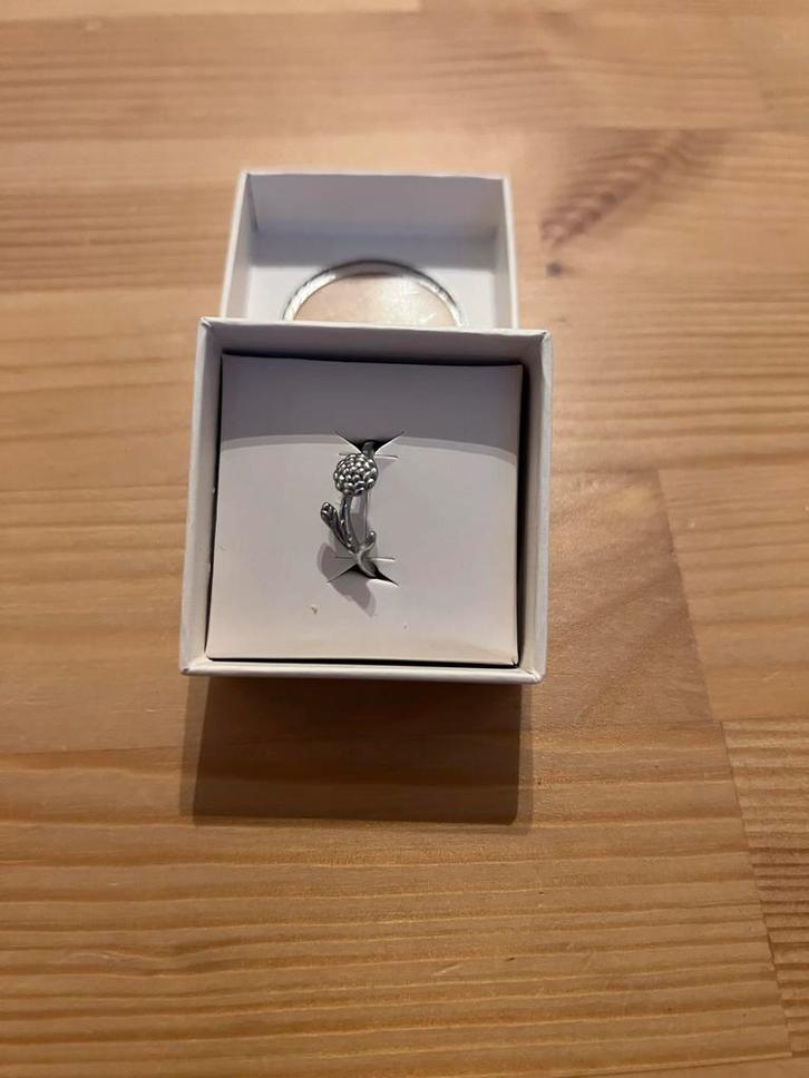 Zilveren 'My Jewellery' Ring - Oktober Geboortebloem, Sieraden, Tassen en Uiterlijk, Ringen, Zo goed als nieuw, Dame, Kleiner dan 17