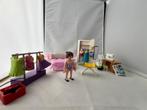Playmobil Dollhouse 70208 slaapkamer met mode ontwerphoek, Ophalen, Zo goed als nieuw, Complete set
